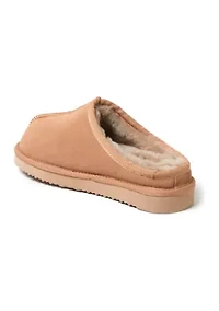 Greta Genuine Shearling Clogs