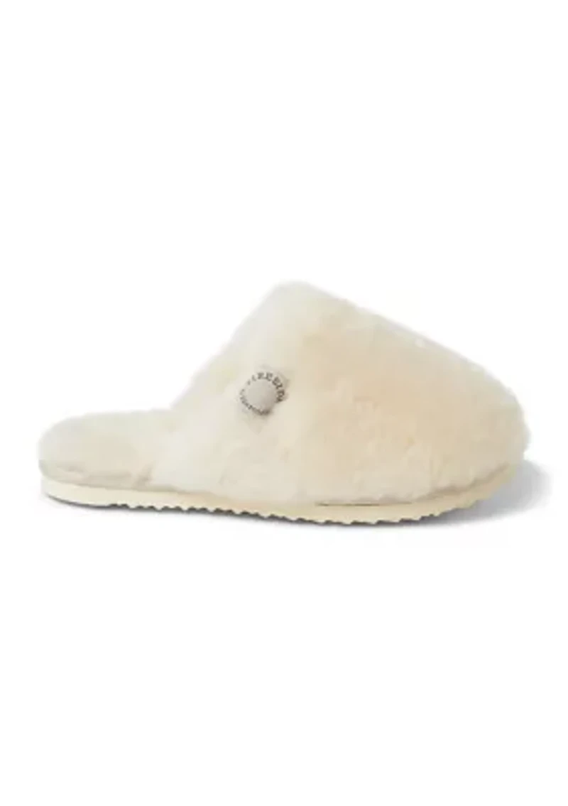 Shelly Beach Genuine Shearling Scuff