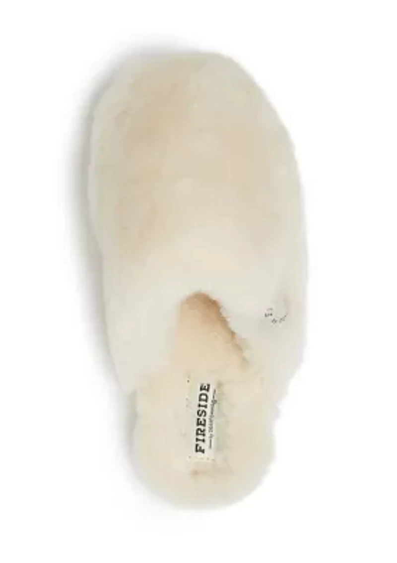 Shelly Beach Genuine Shearling Scuff