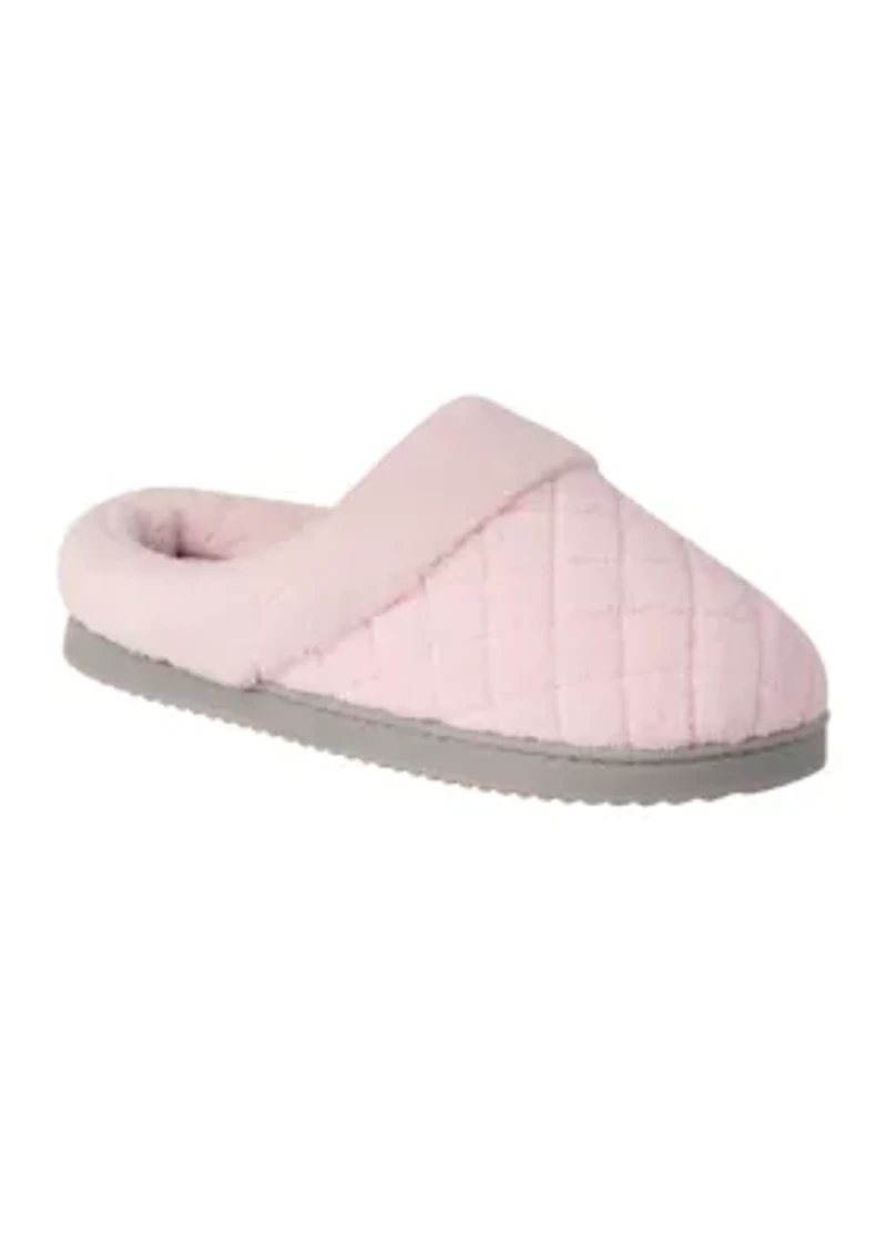 Libby Quilted Terry Clogs