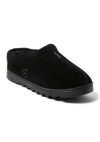Doreen Genuine Suede Clogs