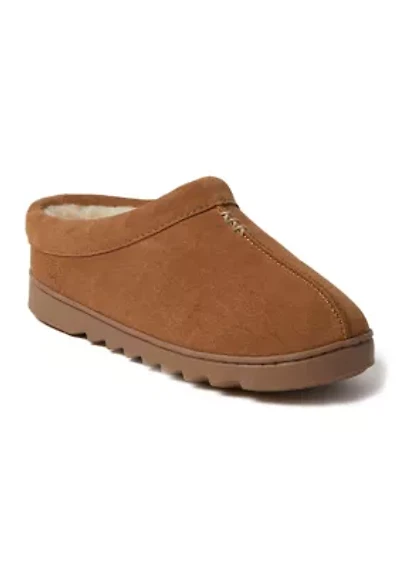 Doreen Genuine Suede Clogs
