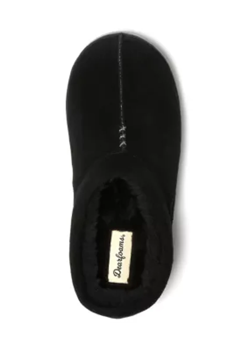 Doreen Genuine Suede Clogs