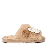 Bianca Pile Slide with Bow