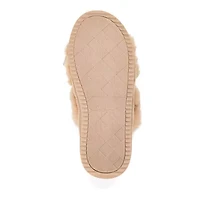 Bianca Pile Slide with Bow