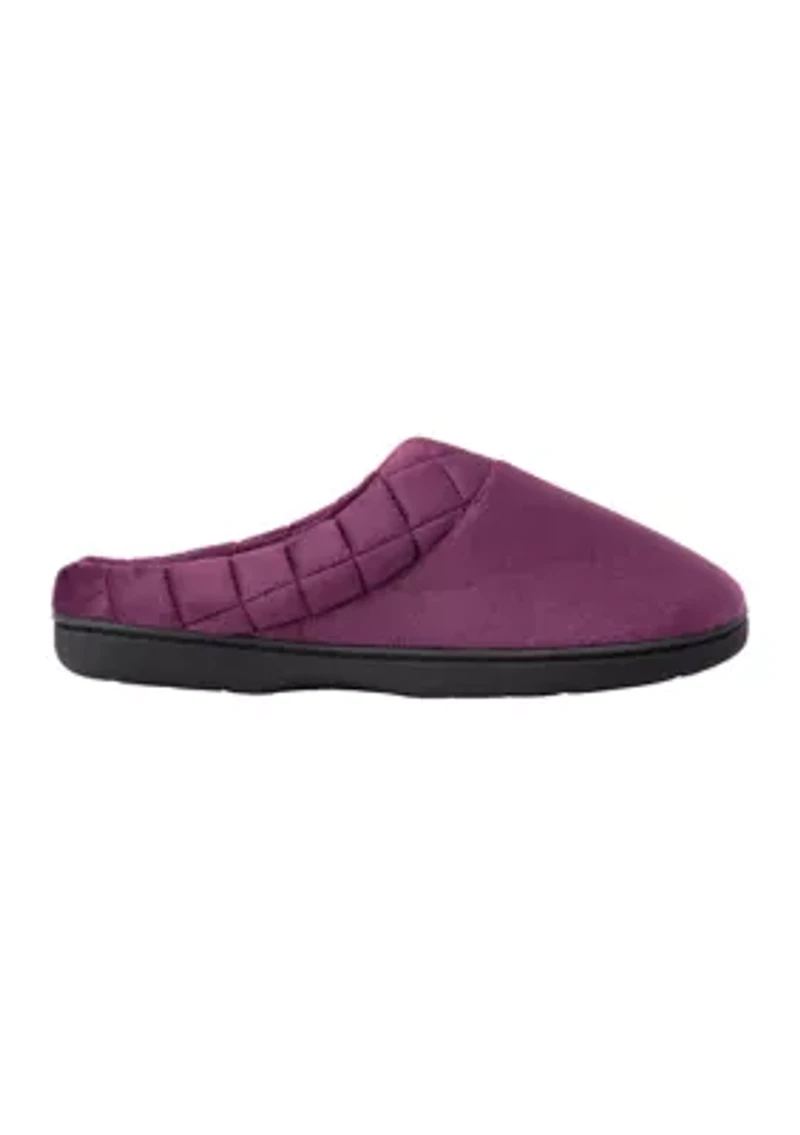 Women's Darcy Velour Clogs with Quilted Cuff