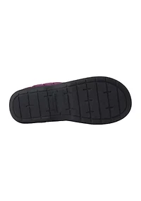 Women's Darcy Velour Clogs with Quilted Cuff