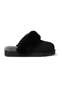 Sydney Genuine Shearling Scuff Bootie Slippers