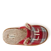 Lil Bear Red Plaid Scuff