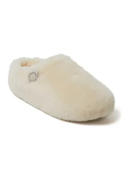 Maryboro Genuine Shearling Wrapped Platform Clogs