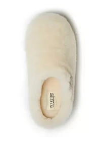 Maryboro Genuine Shearling Wrapped Platform Clogs