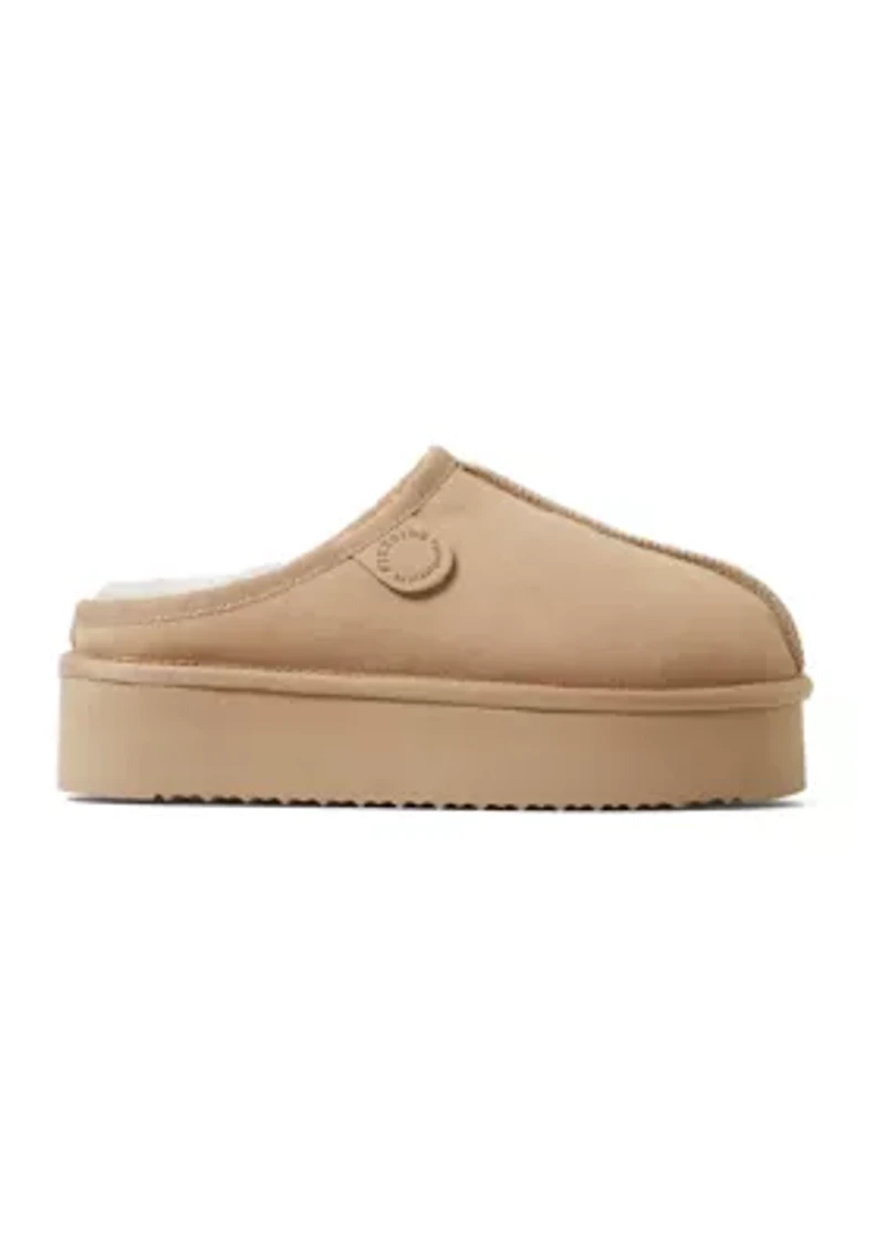 Queenstown Platform Shearling Clogs