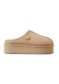 Queenstown Platform Shearling Clogs