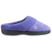 isotoner Women’s Microterry Sport Hoodback Slippers