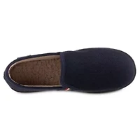 isotoner Men's Memory Foam Herringbone Maverick Closed Back Slipper