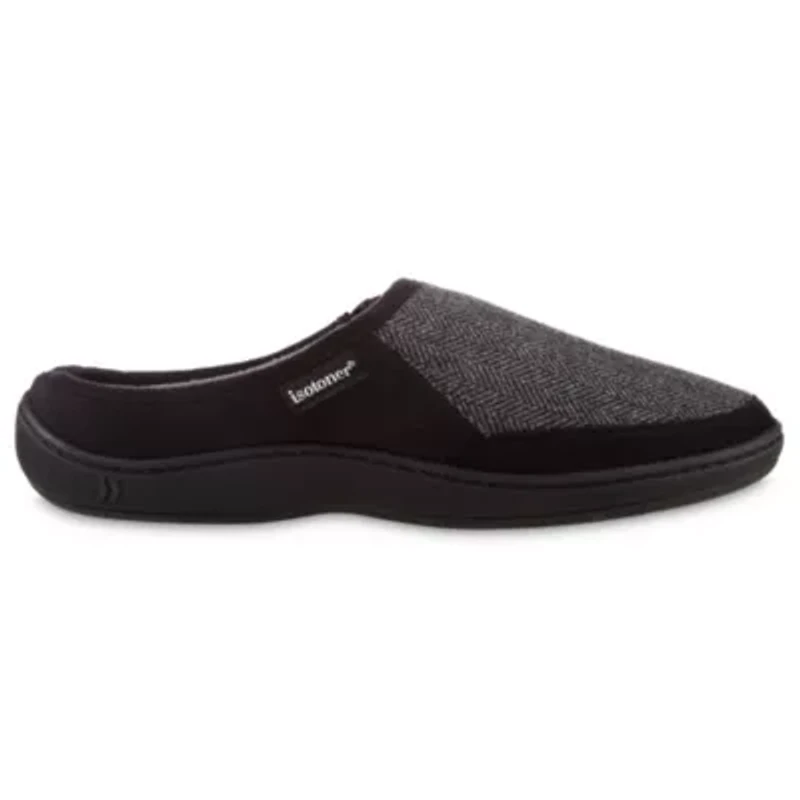 Men’s Logan Microsuede Clog Slippers