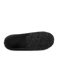 Isotoner Men's Memory Foam Berber Rhett Loafer with ECO Comfort Slippers
