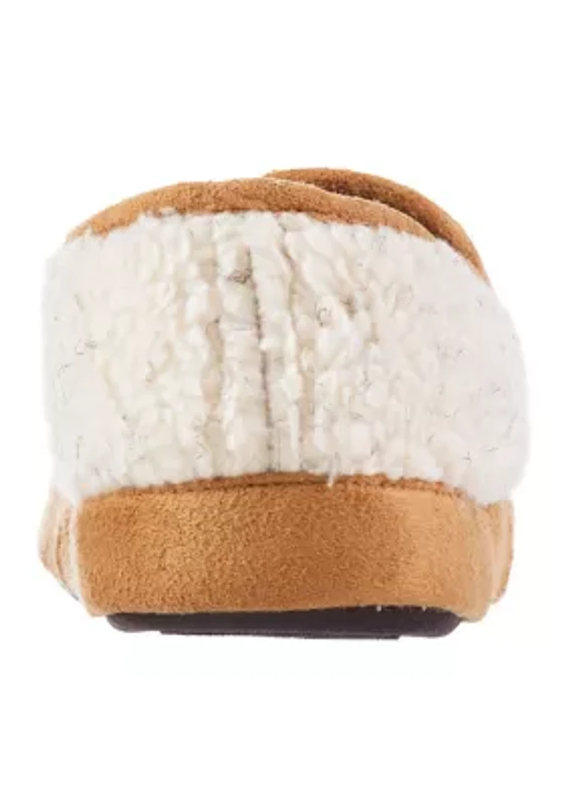 Isotoner Men's Memory Foam Berber Rhett Loafer with ECO Comfort Slippers