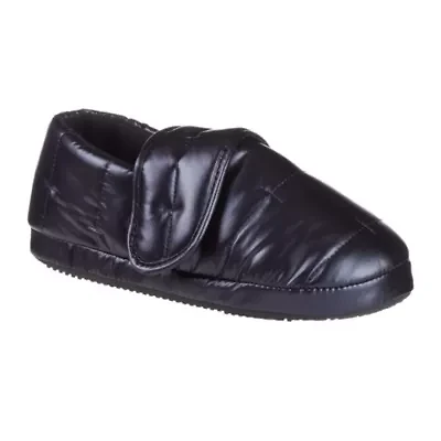 Women's Nylon Puffer Mikaela Slipper with Memory Foam and Indoor/Outdoor Sole