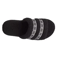Women's Berber Clara Slide Slippers with Memory Foam and Indoor/Outdoor Sole
