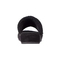 Women's Berber Clara Slide Slippers with Memory Foam and Indoor/Outdoor Sole
