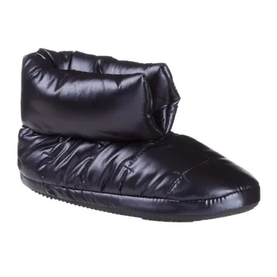 Women's Nylon Puffer Mikaela Bootie with Memory Foam and Indoor/Outdoor Sole