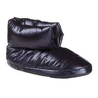 Women's Nylon Puffer Mikaela Bootie with Memory Foam and Indoor/Outdoor Sole