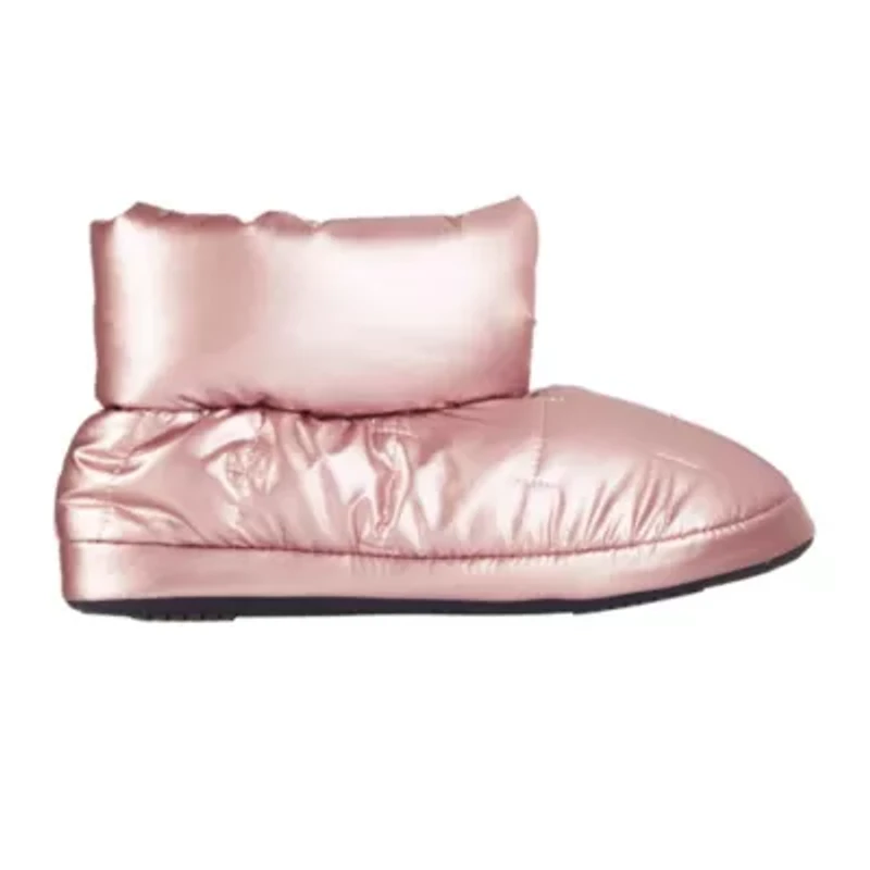 Women's Nylon Puffer Mikaela Bootie with Memory Foam and Indoor/Outdoor Sole