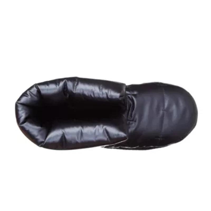 Women's Nylon Puffer Mikaela Bootie with Memory Foam and Indoor/Outdoor Sole