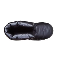 Women's Nylon Puffer Mikaela Bootie with Memory Foam and Indoor/Outdoor Sole