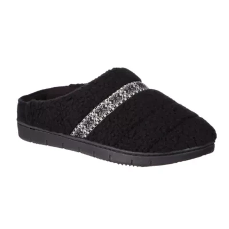 Women's Clara Berber Clog Slippers with Memory Foam and Indoor/Outdoor Sole