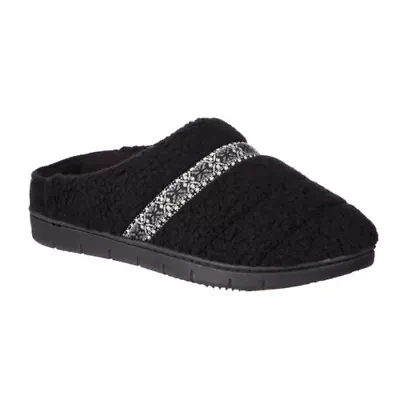 Women's Clara Berber Clog Slippers with Memory Foam and Indoor/Outdoor Sole