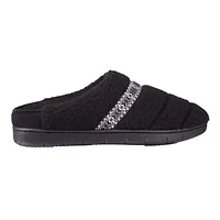 Women's Clara Berber Clog Slippers with Memory Foam and Indoor/Outdoor Sole