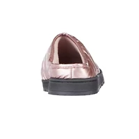 Women's Nylon Puffer Mikaela Clog with Memory Foam and Indoor/Outdoor Sole