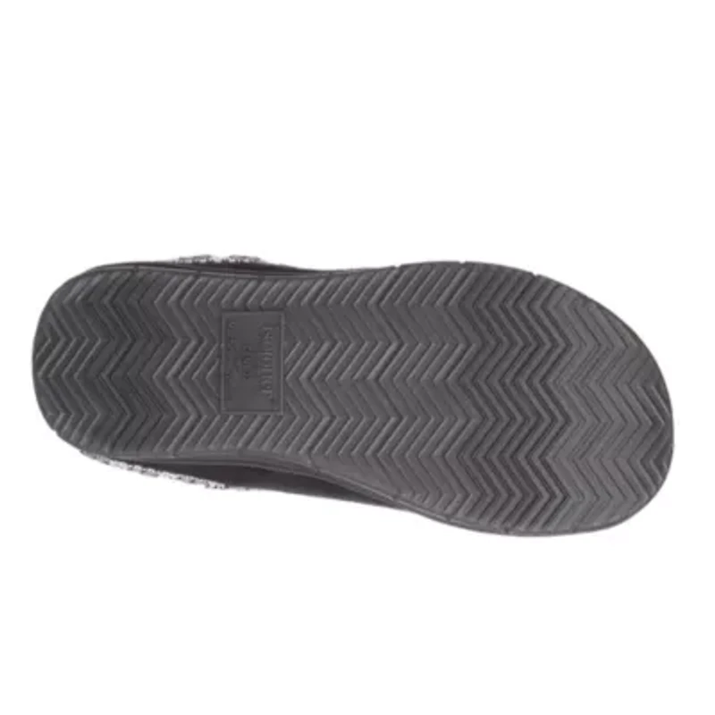Women's Microsuede Clara Clog Slippers with Memory Foam and Indoor/Outdoor Sole