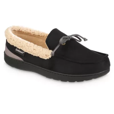 Men's Gel Infused Memory Foam Microsuede Vincent ECO Comfort Moccasin Slippers