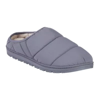 Men's Rhys Puffer Clog Slipper with Recycled Materials and Cooling Gel Memory Foam