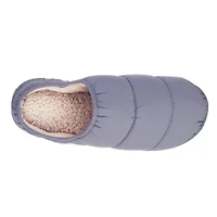 Men's Rhys Puffer Clog Slipper with Recycled Materials and Cooling Gel Memory Foam