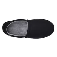 Men's Year Round Essentials Closed Back Slippers with Recycled Microsuede and Memory Foam