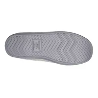 Men's Sweater Knit Check Maxwell Clog Slipper with Recycled Materials and Cooling Gel Memory Foam