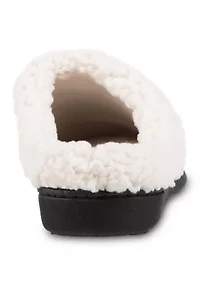 Women's Indoor/Outdoor Memory Foam Heathered Knit Ada Slippers