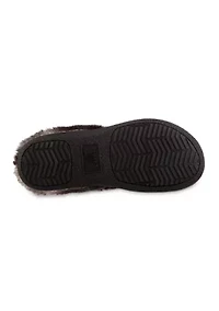 Microsuede Mallory Clog Slippers with Memory Foam Comfort