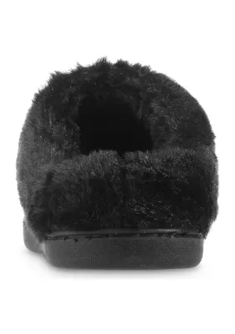 Women's Chenille Hoodback Slippers