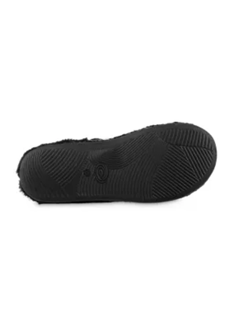 Women's Chenille Hoodback Slippers