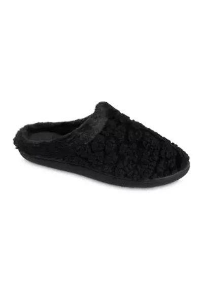 Women's Isla Cheetah Clog Slippers with Memory Foam Comfort