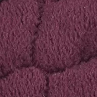 Women's Quilted Velour Clog Slippers