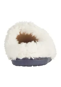 Boxed Caroline Sweater Ribbed Hoodback Slippers