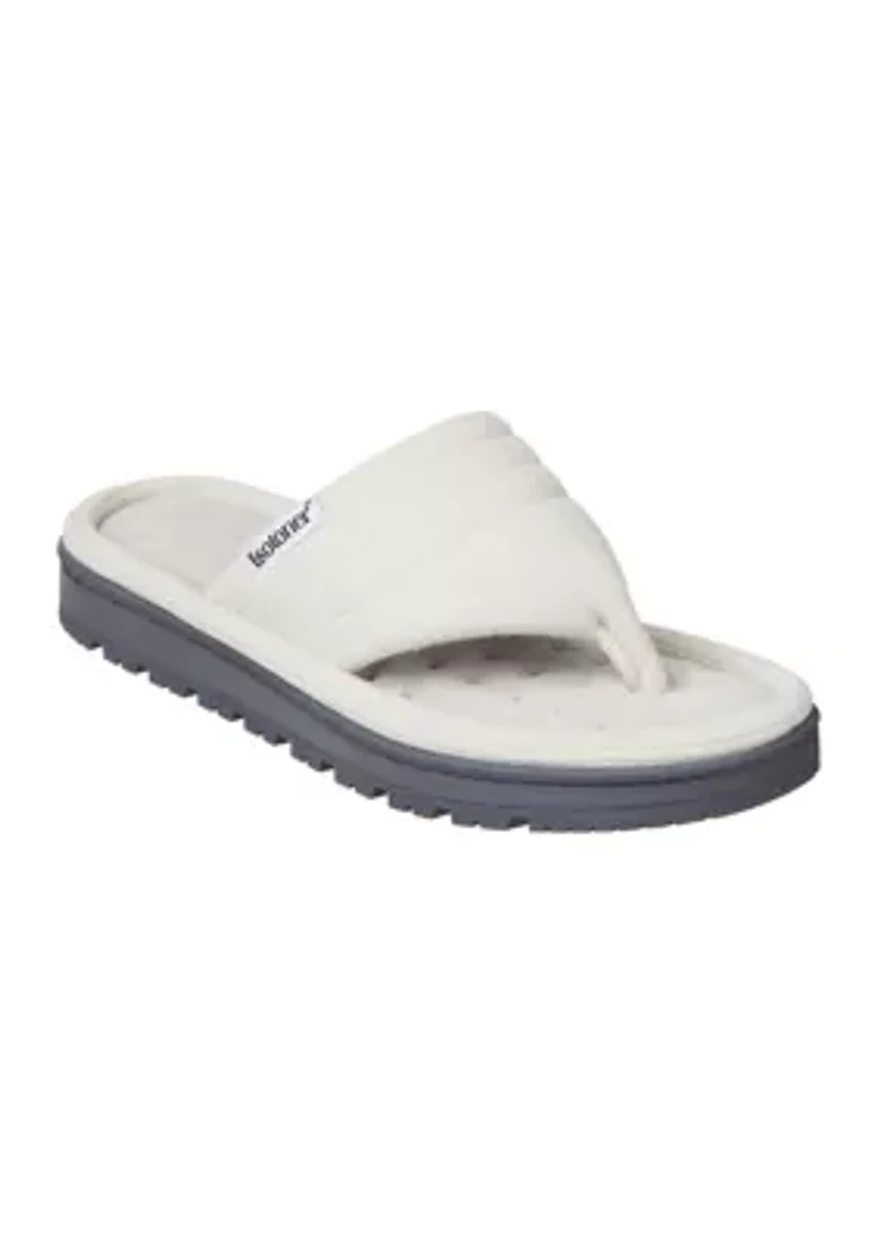 Women's Active Thong Slippers with Memory Foam