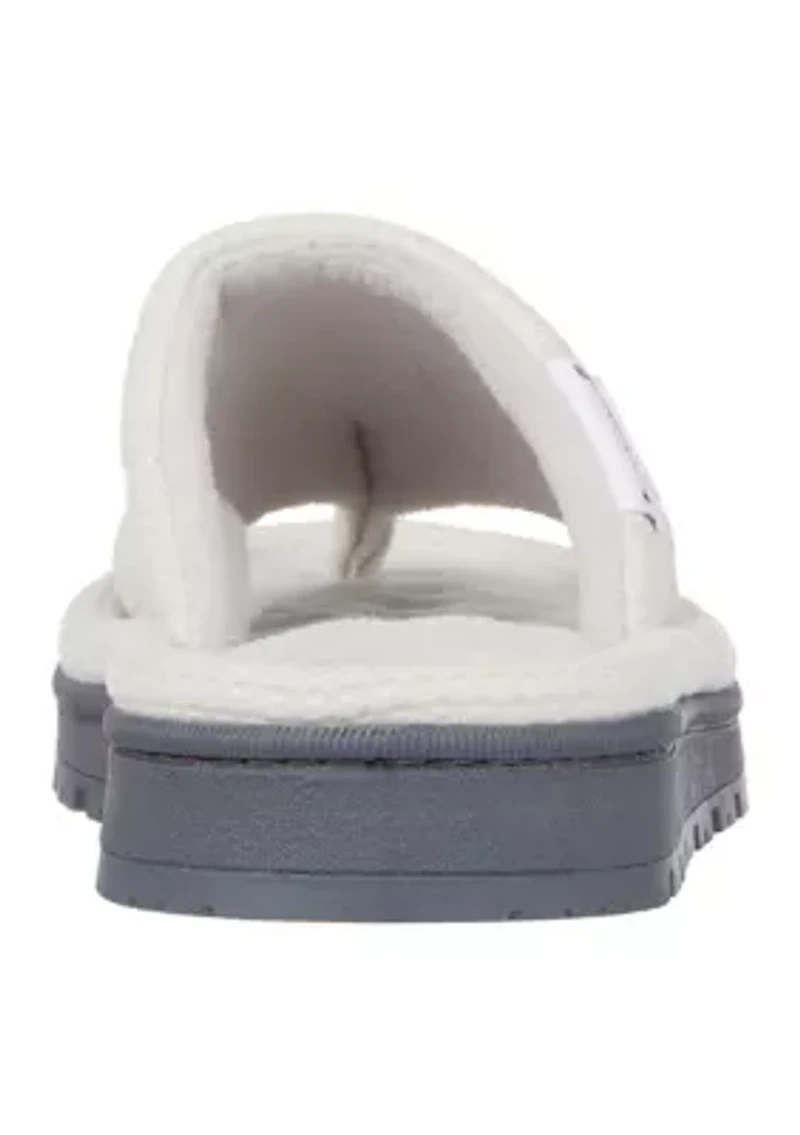 Women's Active Thong Slippers with Memory Foam