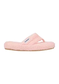 Women's Cozy Plush Joey Thong Slipper with Memory Foam